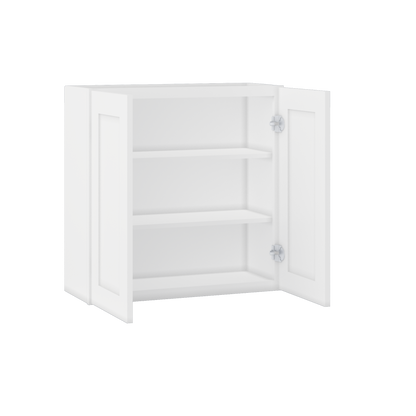 Wall Kitchen Cabinet W3030 Alpina White LessCare 30 in. width 30 in. height 12 in. depth Kitchen Cabinets