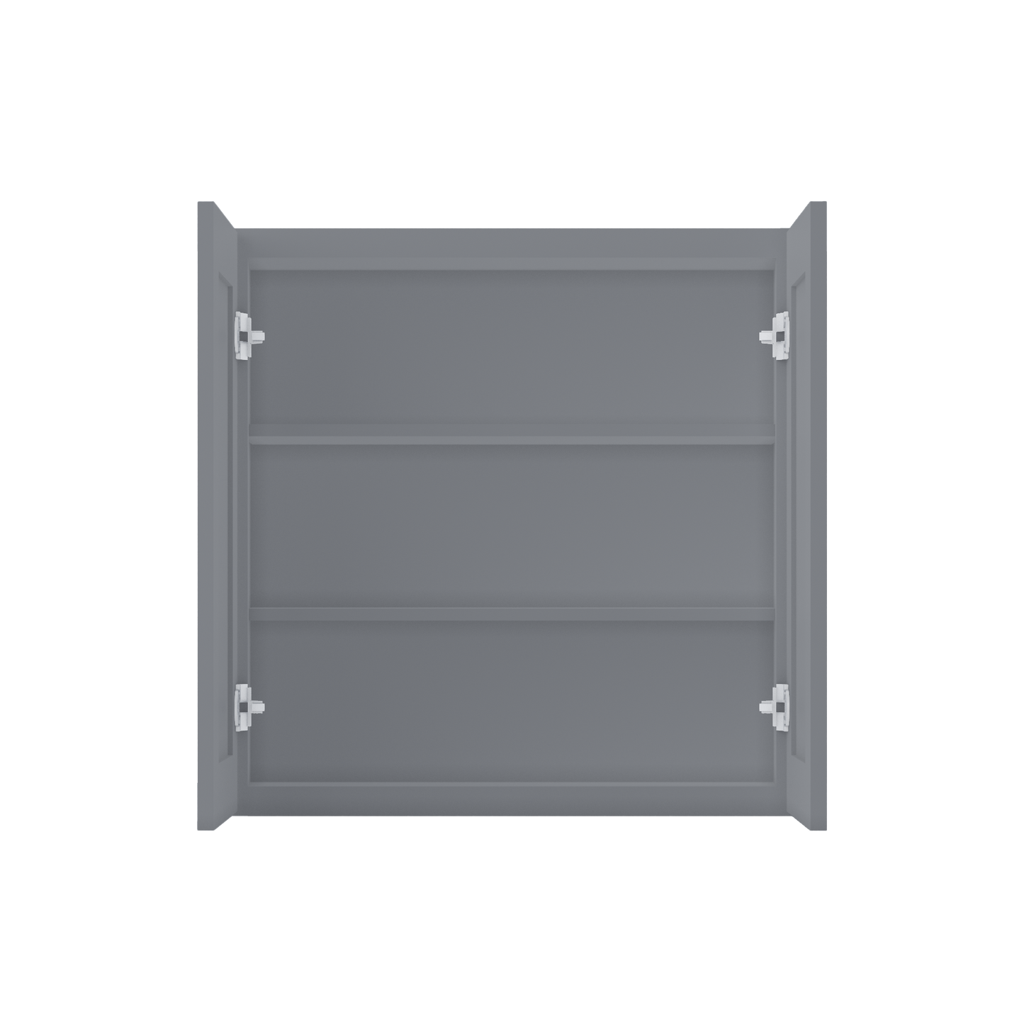 Wall Kitchen Cabinet W3030 Colonial Gray LessCare 30 in. width 30 in. height 12 in. depth - Kitchen Cabinets