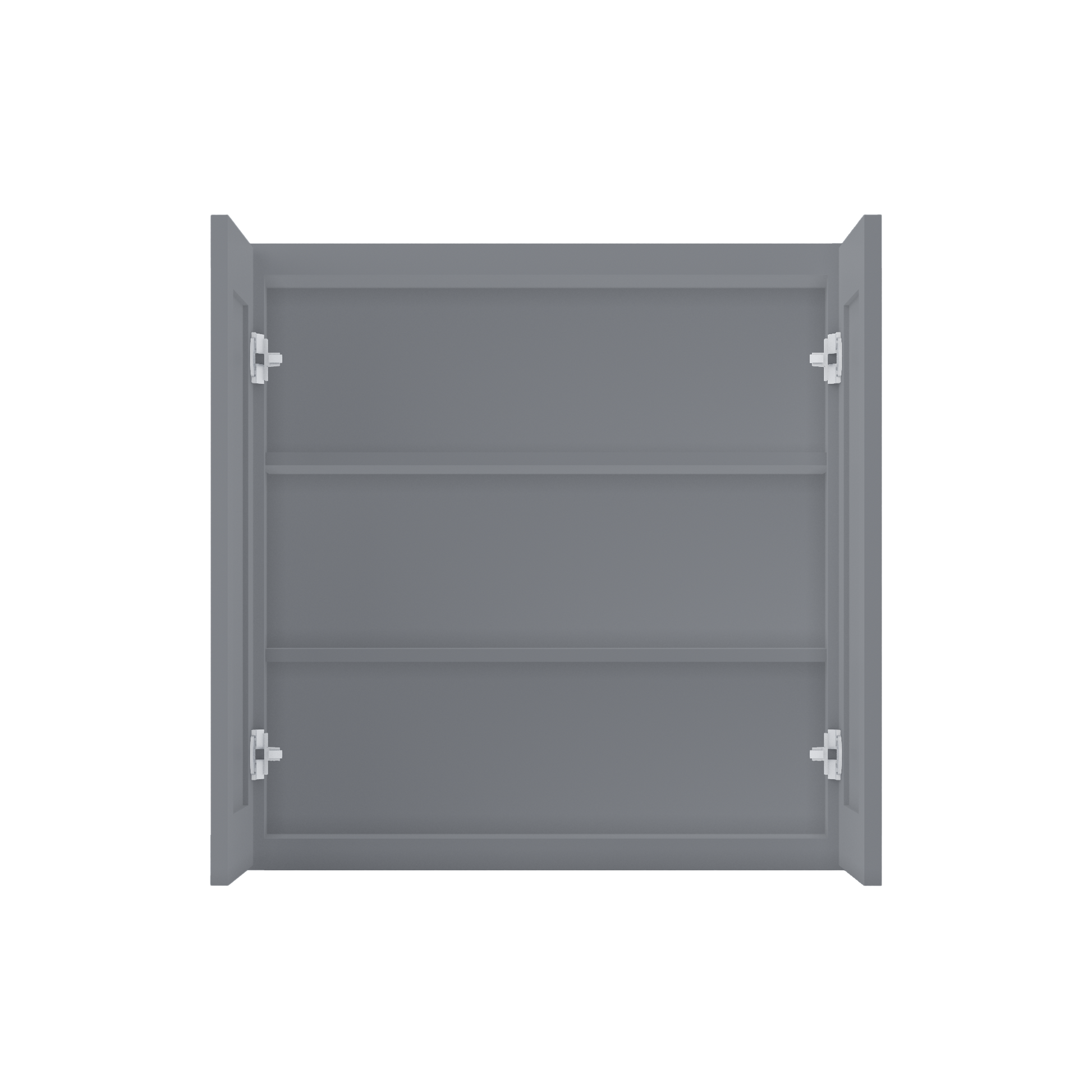 Wall Kitchen Cabinet W3030 Colonial Gray LessCare 30 in. width 30 in. height 12 in. depth - Kitchen Cabinets