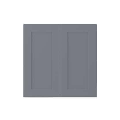 Wall Kitchen Cabinet W3030 Colonial Gray LessCare 30 in. width 30 in. height 12 in. depth - Kitchen Cabinets