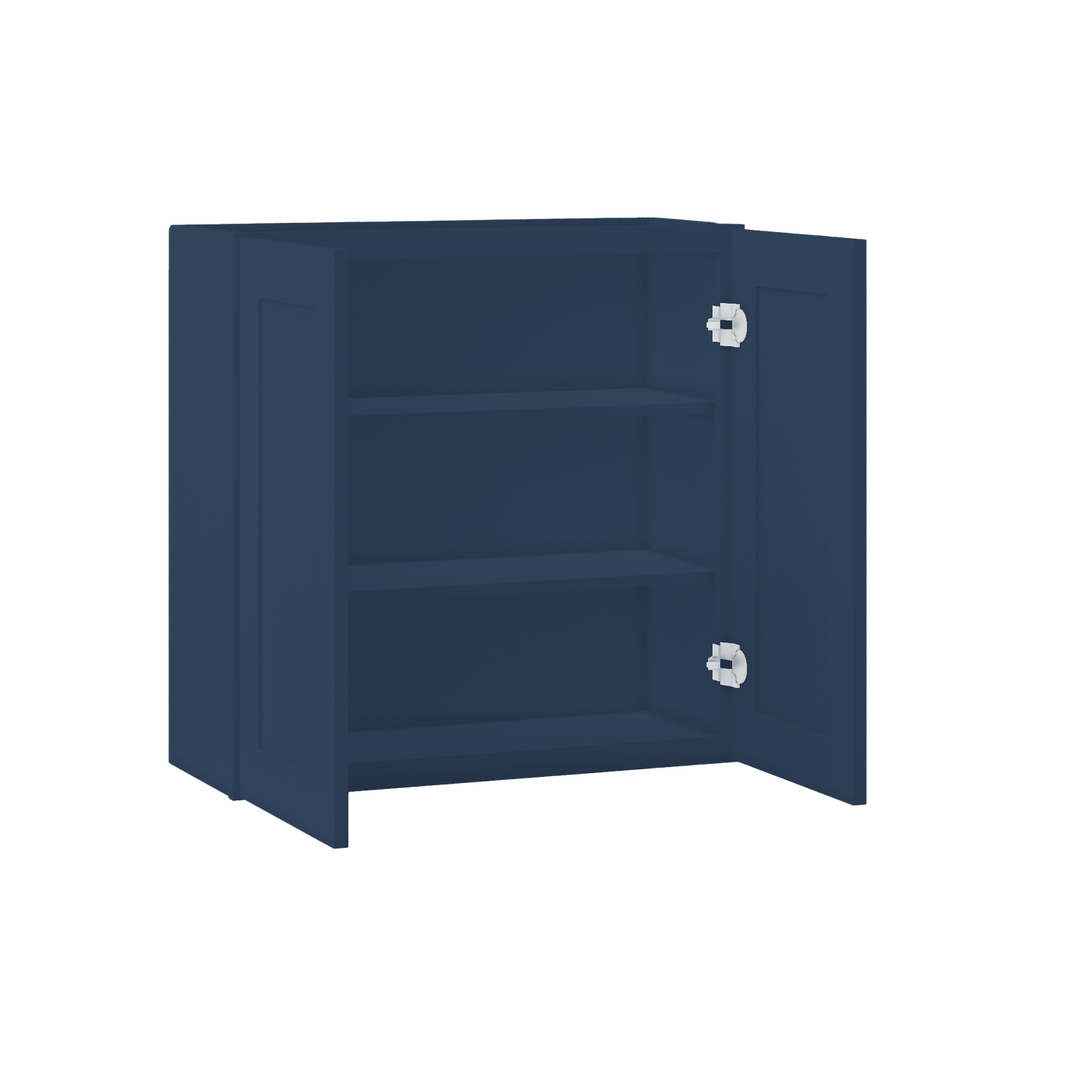 Wall Kitchen Cabinet W3030 Danbury Blue LessCare 30 in. width 30 in. height 12 in. depth - Kitchen Cabinets