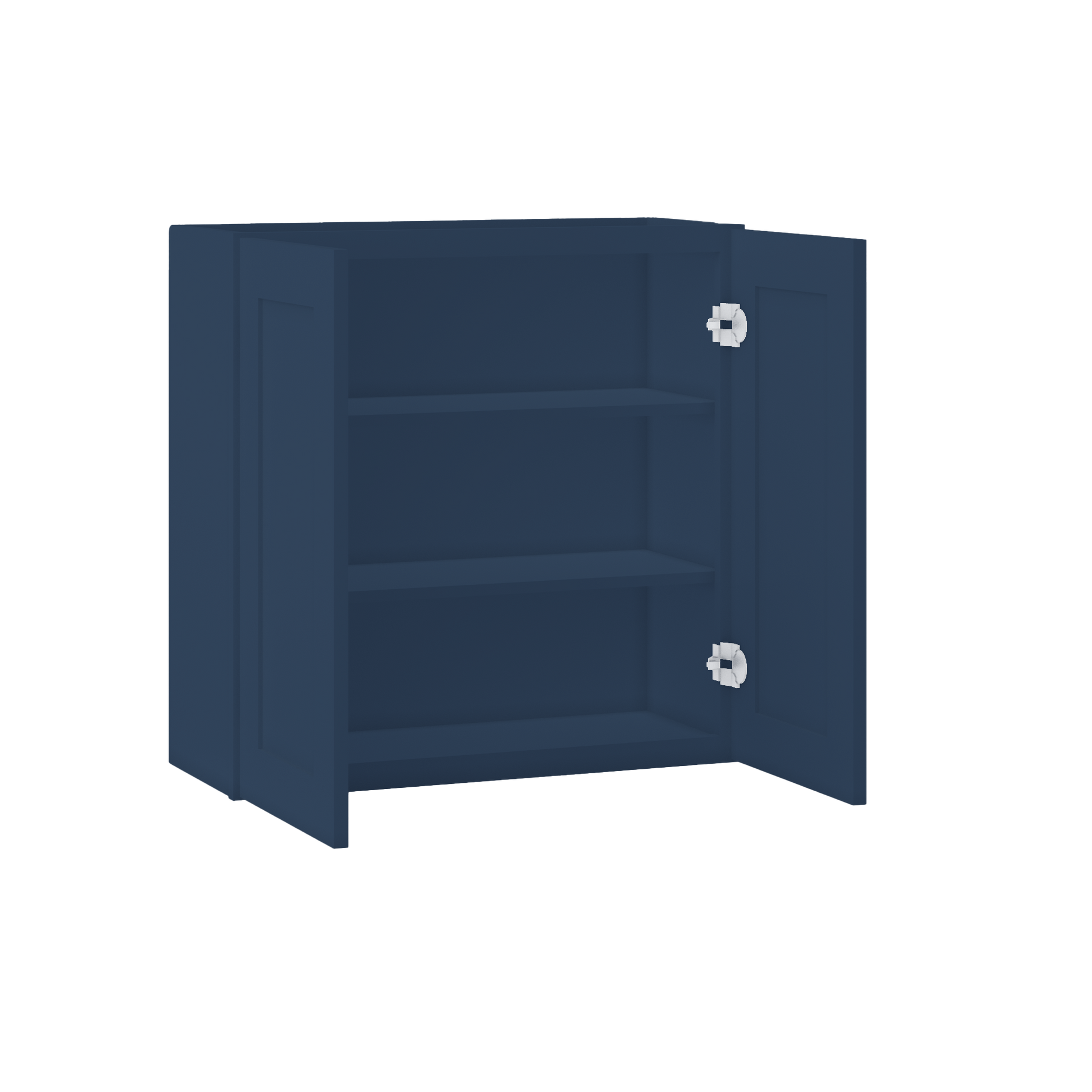 Wall Kitchen Cabinet W3030 Danbury Blue LessCare 30 in. width 30 in. height 12 in. depth - Kitchen Cabinets