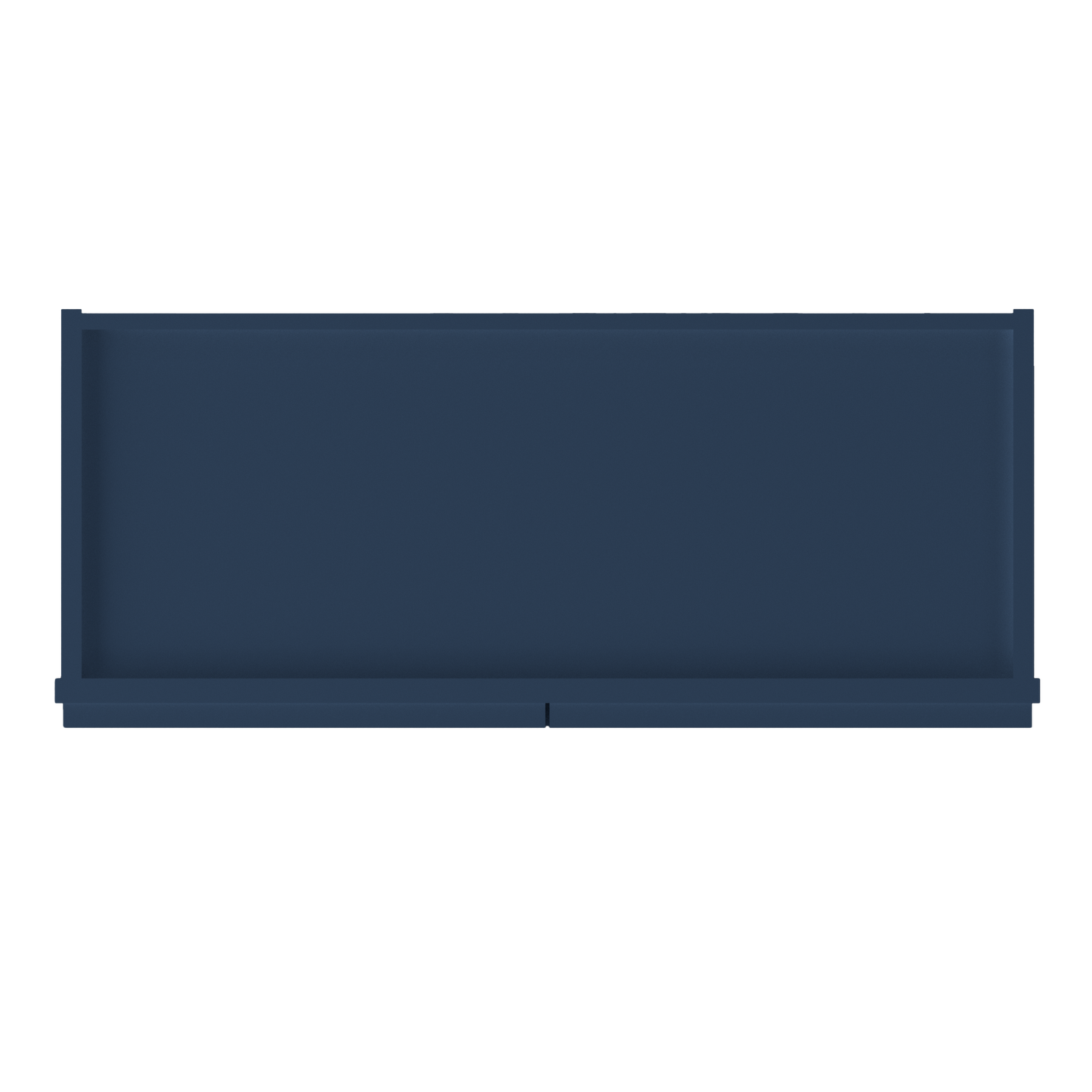 Wall Kitchen Cabinet W3030 Danbury Blue LessCare 30 in. width 30 in. height 12 in. depth - Kitchen Cabinets