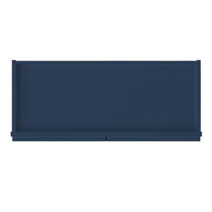 Wall Kitchen Cabinet W3030 Danbury Blue LessCare 30 in. width 30 in. height 12 in. depth - Kitchen Cabinets