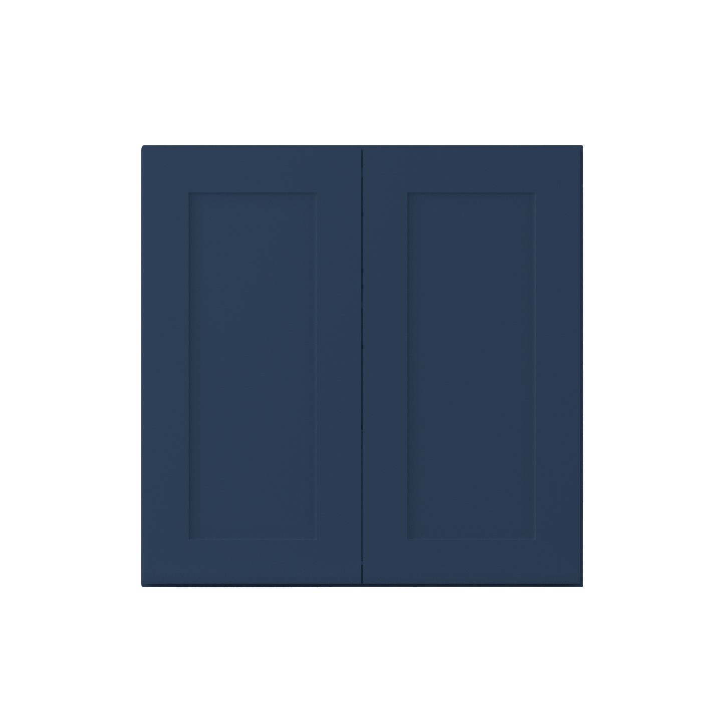 Wall Kitchen Cabinet W3030 Danbury Blue LessCare 30 in. width 30 in. height 12 in. depth - Kitchen Cabinets