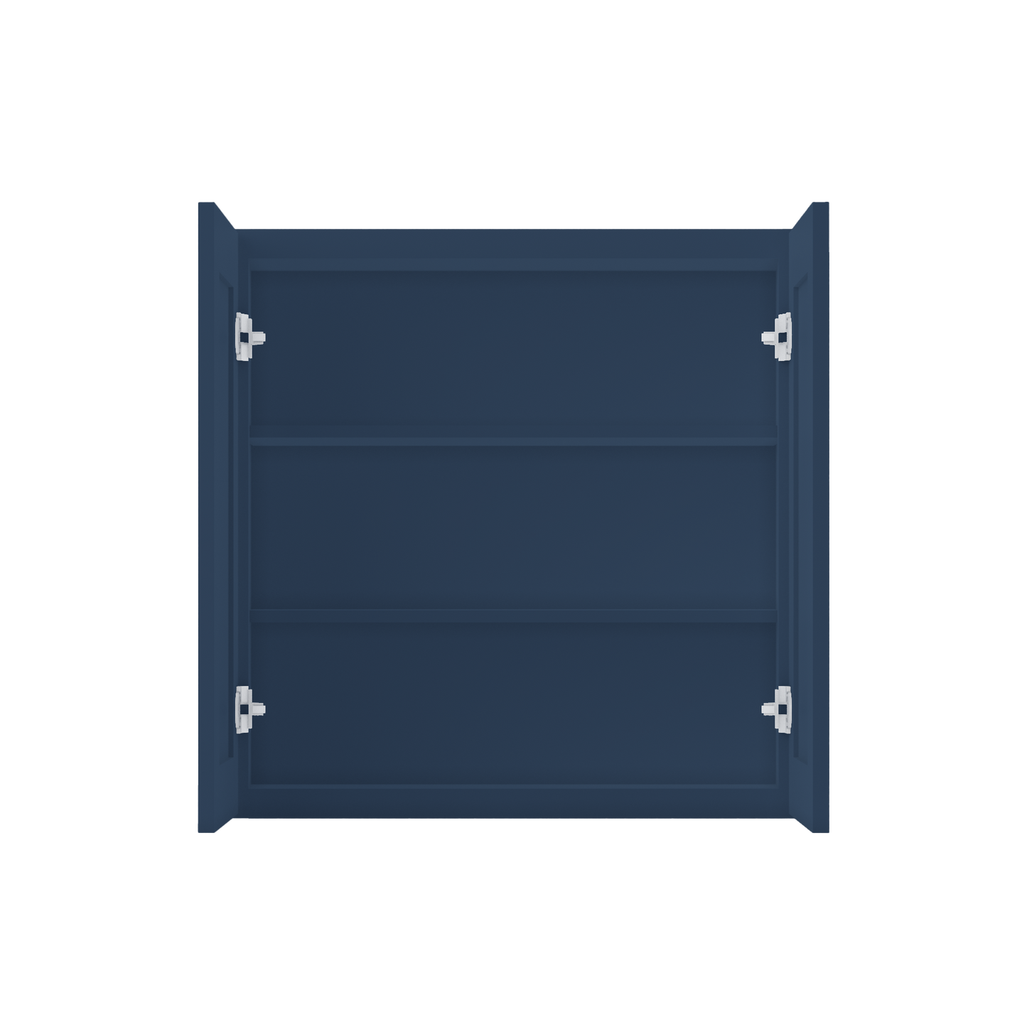 Wall Kitchen Cabinet W3030 Danbury Blue LessCare 30 in. width 30 in. height 12 in. depth - Kitchen Cabinets