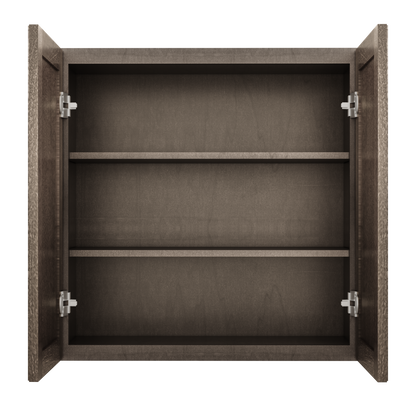 Wall Kitchen Cabinet W3030 Milan Slate 30 in. width 30 in. height 12 in. depth - Kitchen Cabinets