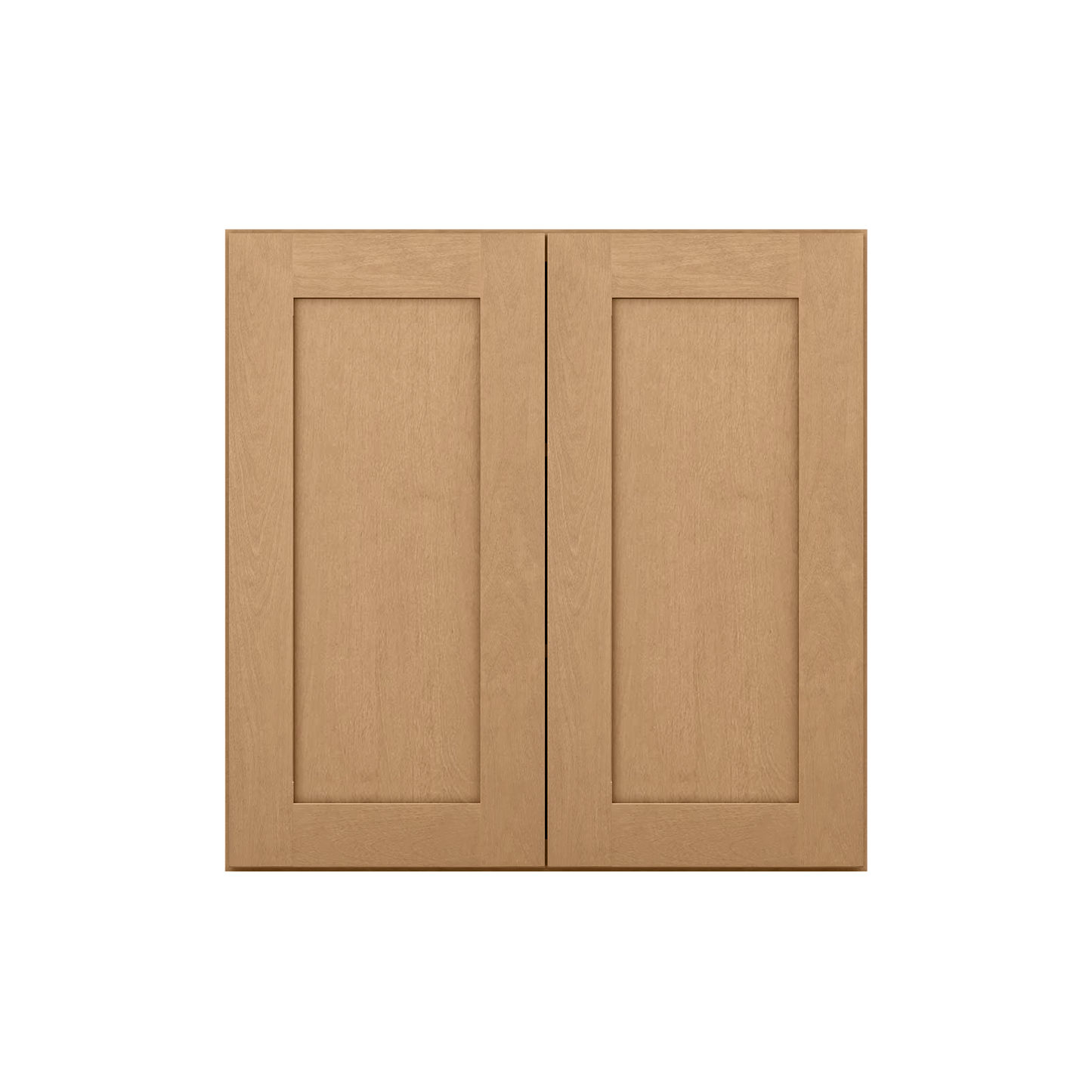Wall Kitchen Cabinet W3030 Shaker Toffee LessCare 30 in. width 30 in. height 12 in. depth - Kitchen Cabinets