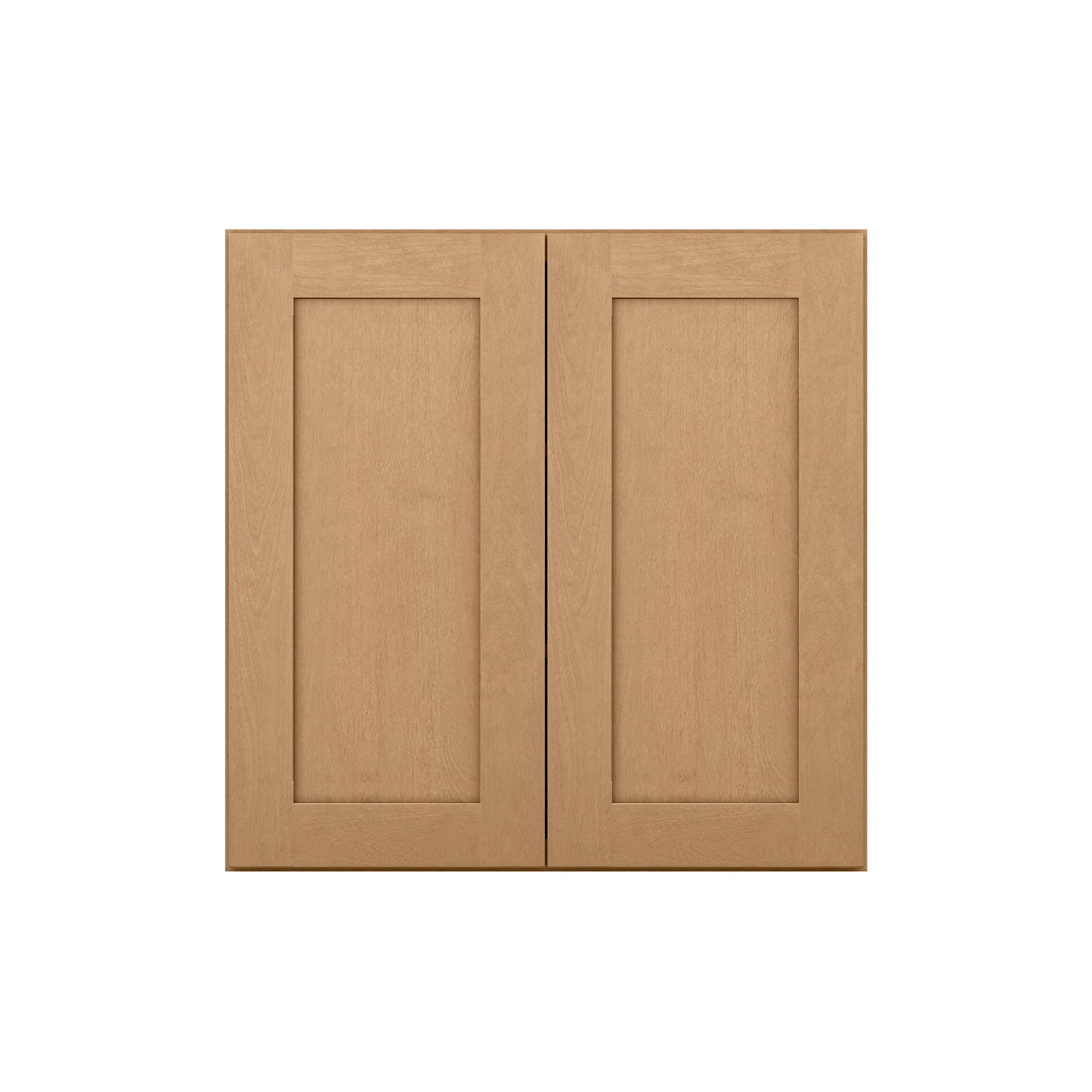 Wall Kitchen Cabinet W3030 Shaker Toffee LessCare 30 in. width 30 in. height 12 in. depth - Kitchen Cabinets