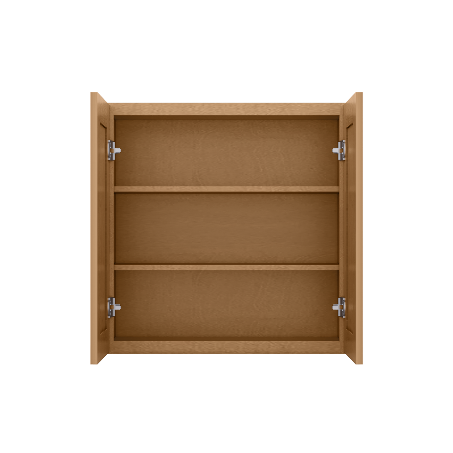 Wall Kitchen Cabinet W3030 Shaker Toffee LessCare 30 in. width 30 in. height 12 in. depth - Kitchen Cabinets