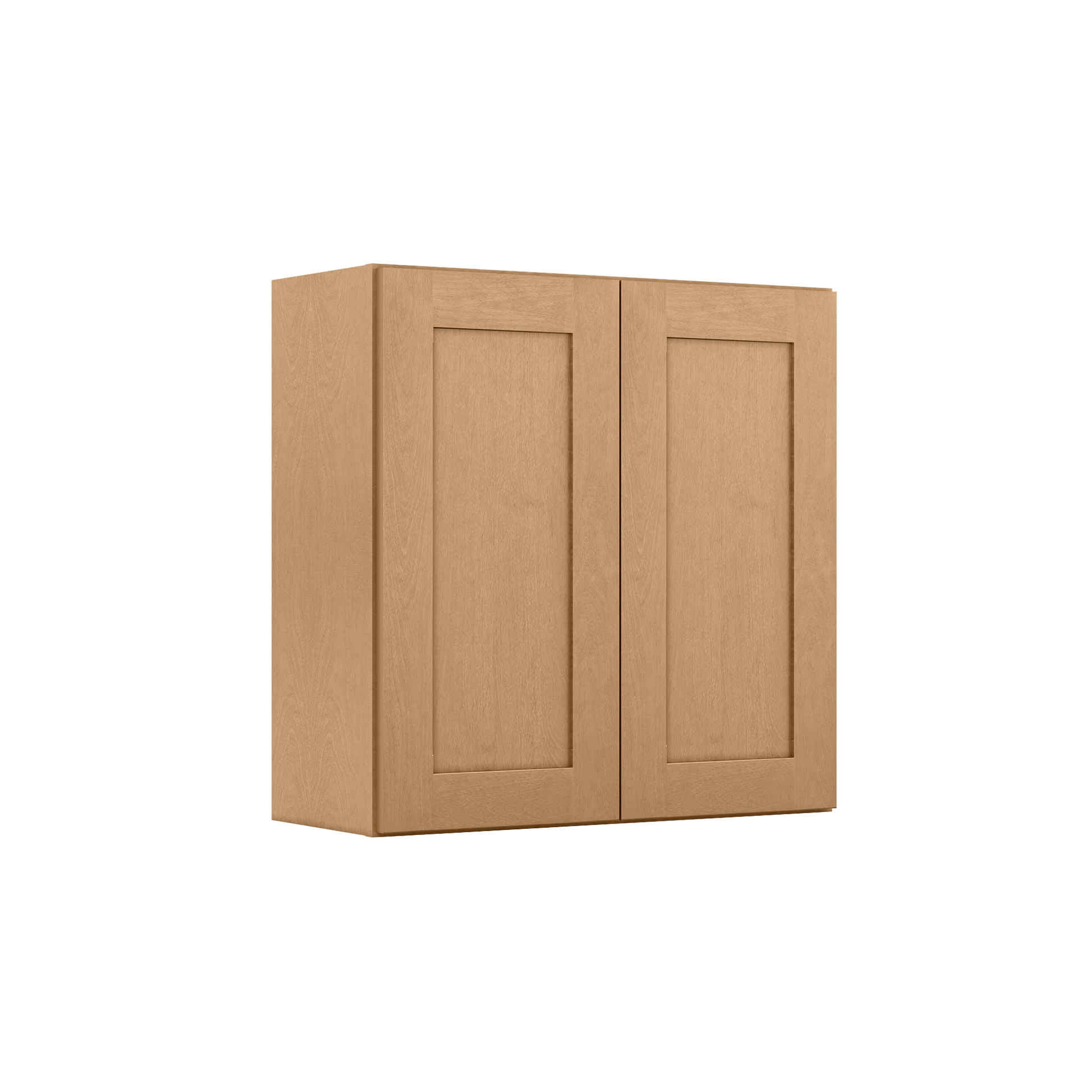 Wall Kitchen Cabinet W3030 Shaker Toffee LessCare 30 in. width 30 in. height 12 in. depth - Kitchen Cabinets