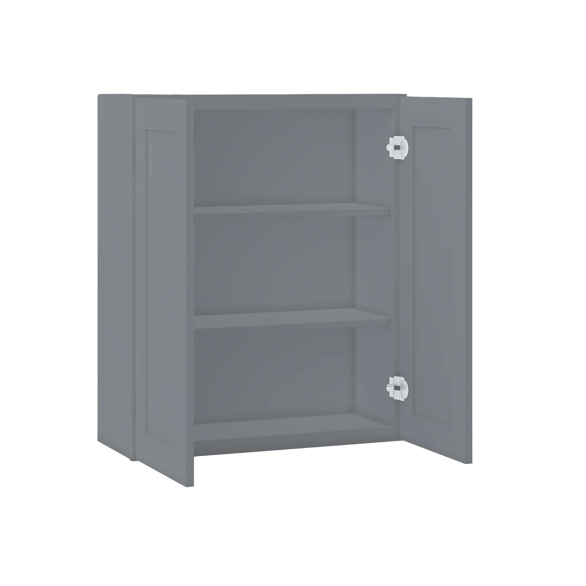 Wall Kitchen Cabinet W3036 Colonial Gray LessCare 30 in. width 36 in. height 12 in. depth - Kitchen Cabinets