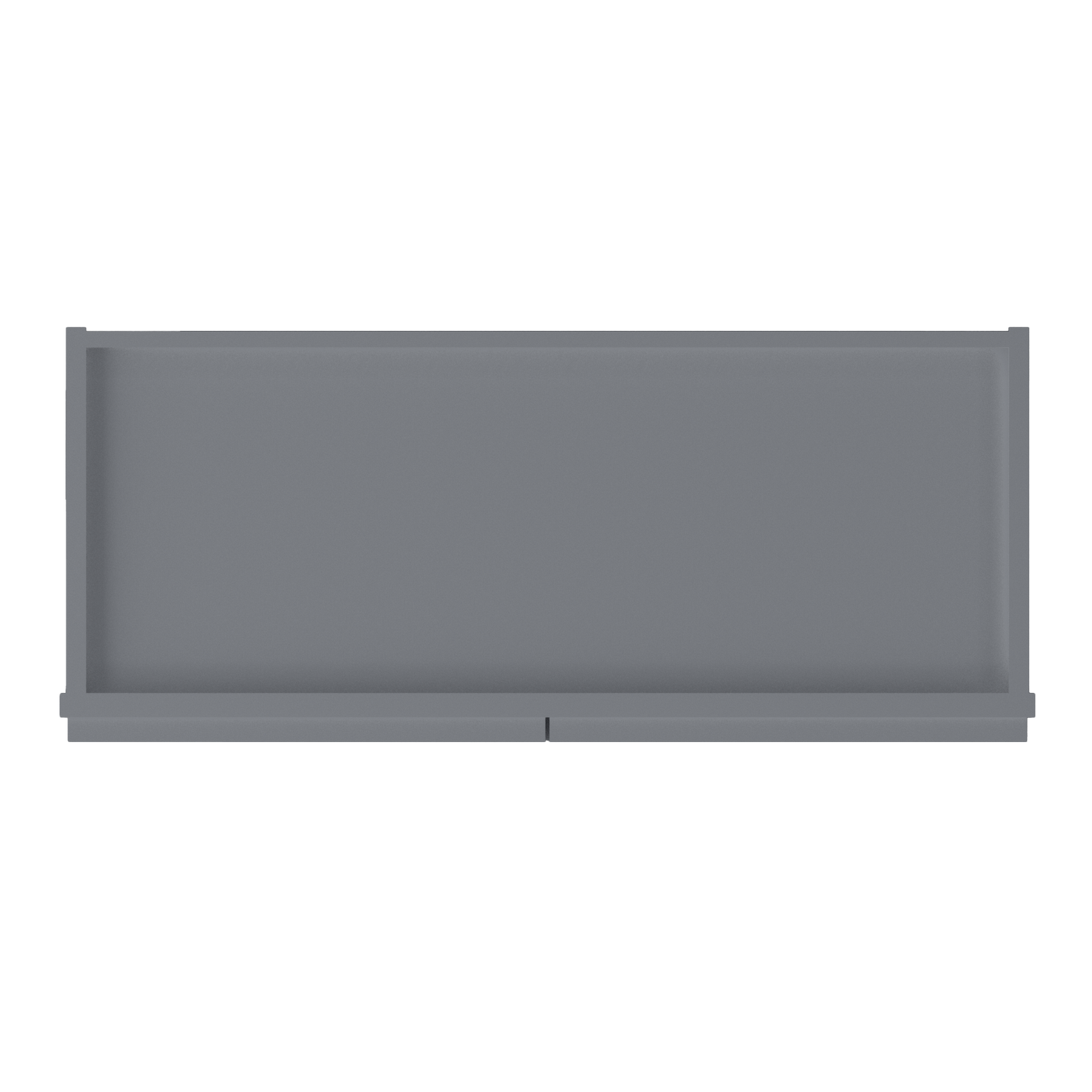Wall Kitchen Cabinet W3036 Colonial Gray LessCare 30 in. width 36 in. height 12 in. depth - Kitchen Cabinets