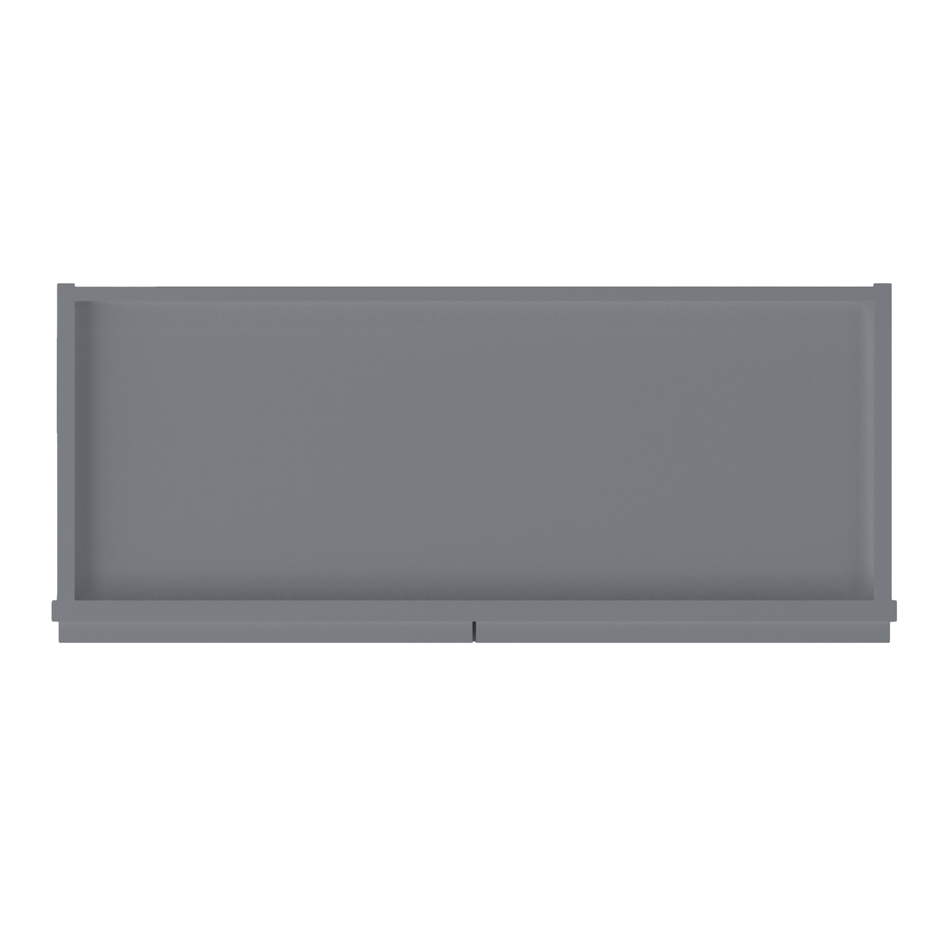Wall Kitchen Cabinet W3036 Colonial Gray LessCare 30 in. width 36 in. height 12 in. depth - Kitchen Cabinets