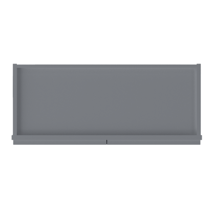 Wall Kitchen Cabinet W3036 Colonial Gray LessCare 30 in. width 36 in. height 12 in. depth - Kitchen Cabinets
