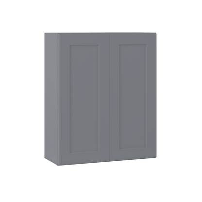 Wall Kitchen Cabinet W3036 Colonial Gray LessCare 30 in. width 36 in. height 12 in. depth - Kitchen Cabinets