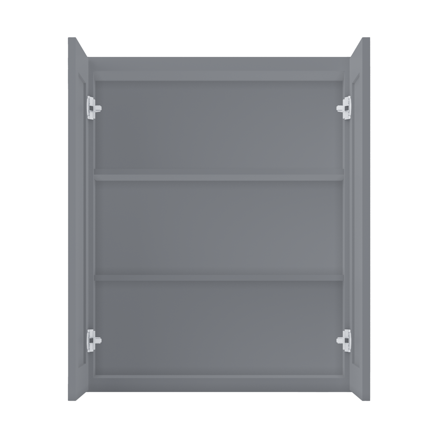 Wall Kitchen Cabinet W3036 Colonial Gray LessCare 30 in. width 36 in. height 12 in. depth - Kitchen Cabinets