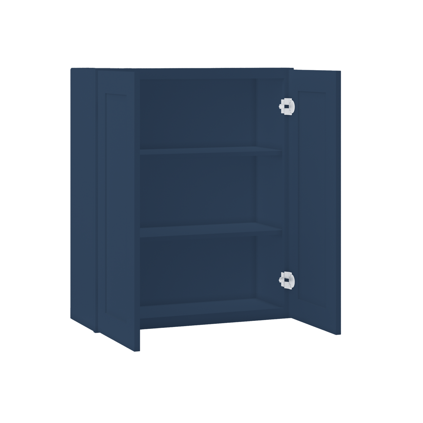 Wall Kitchen Cabinet W3036 Danbury Blue LessCare 30 in. width 36 in. height 12 in. depth - Kitchen Cabinets