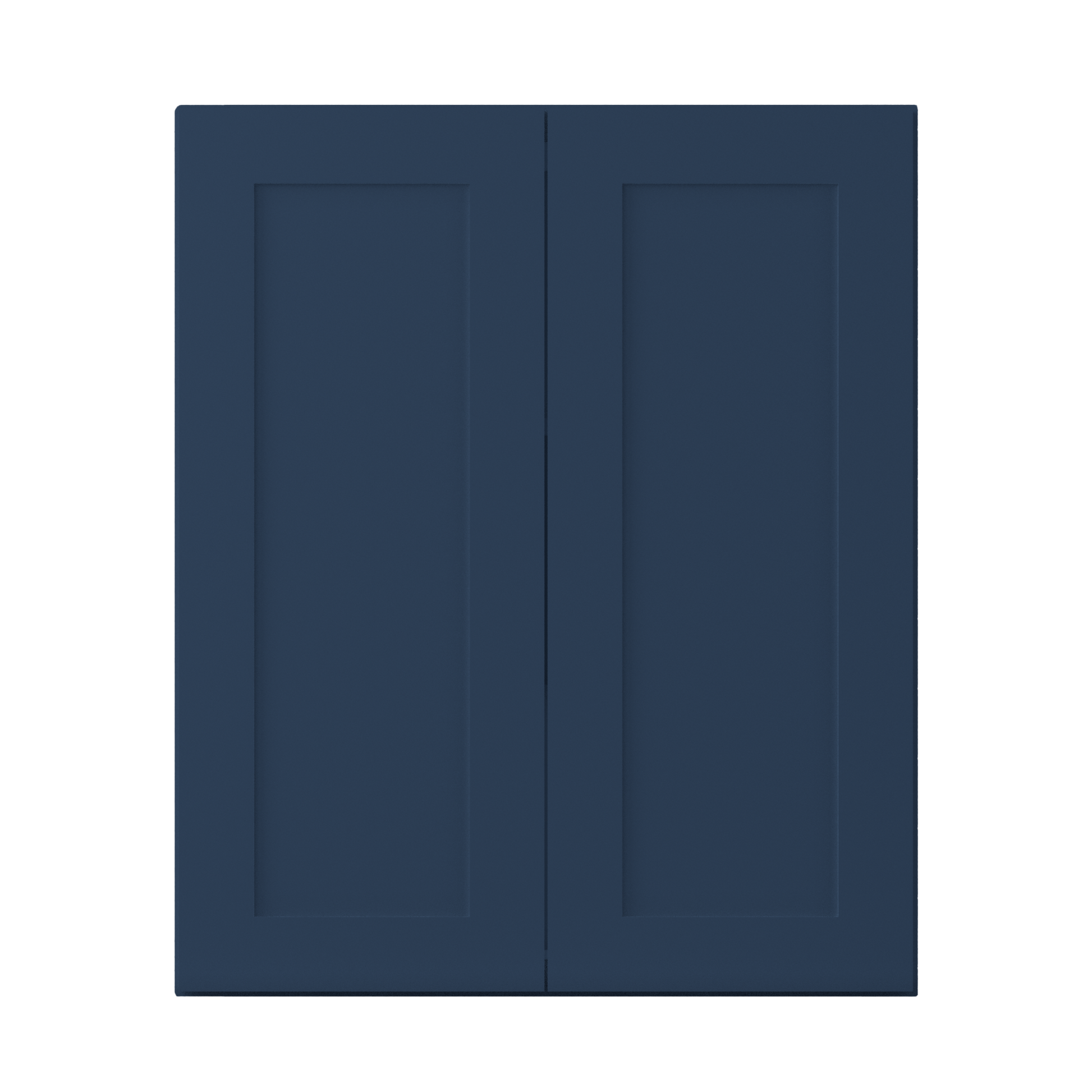 Wall Kitchen Cabinet W3036 Danbury Blue LessCare 30 in. width 36 in. height 12 in. depth - Kitchen Cabinets