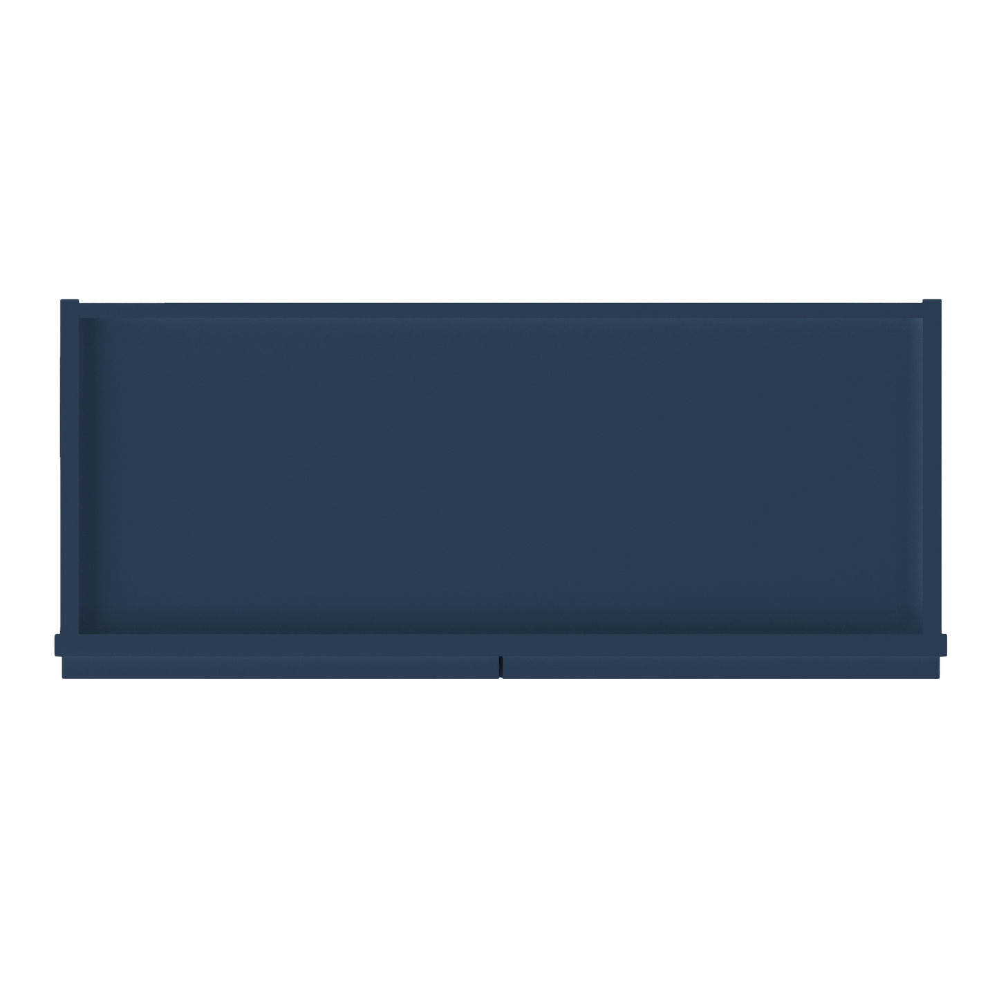 Wall Kitchen Cabinet W3036 Danbury Blue LessCare 30 in. width 36 in. height 12 in. depth - Kitchen Cabinets