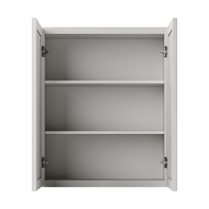 Wall Kitchen Cabinet W3036 Milan Pearl 30 in. width 36 in. height 12 in. depth - Kitchen Cabinets