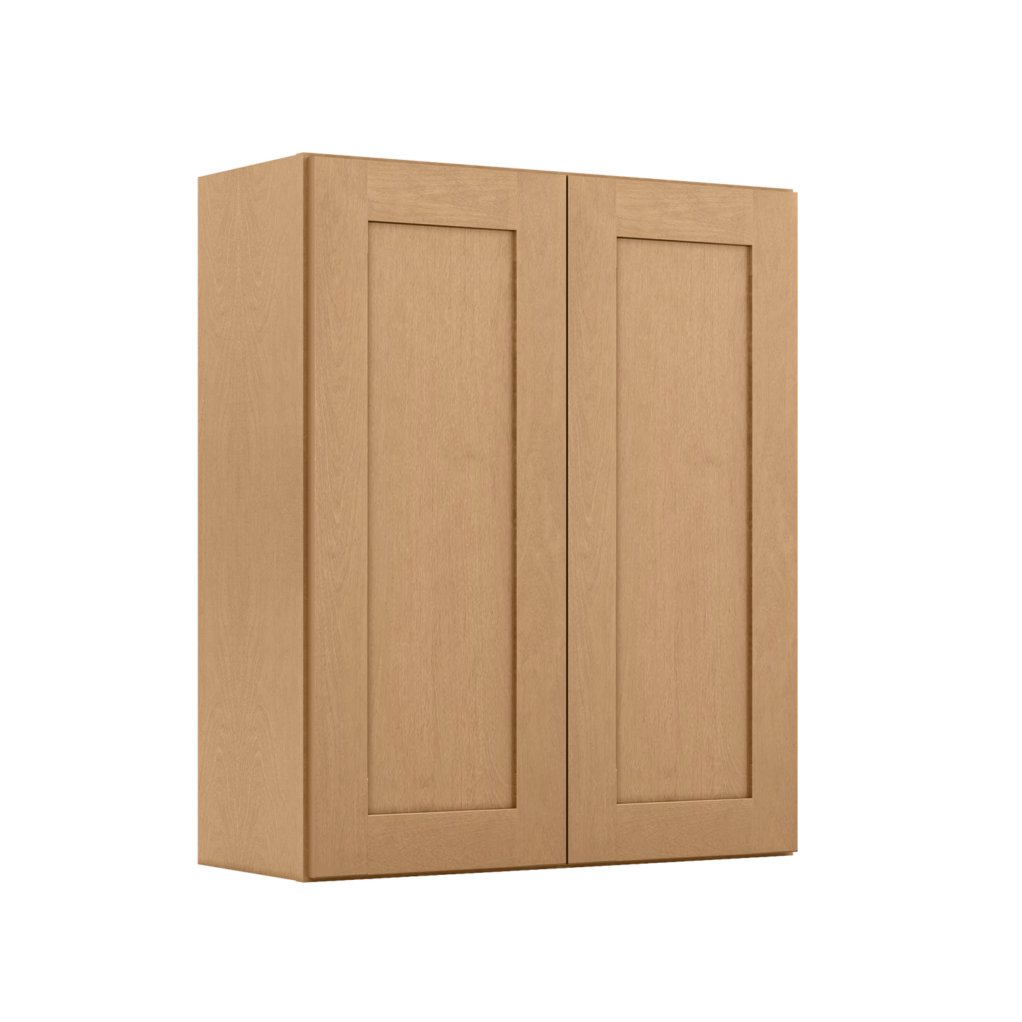 Wall Kitchen Cabinet W3036 Shaker Toffee LessCare 30 in. width 36 in. height 12 in. depth - Kitchen Cabinets