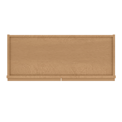 Wall Kitchen Cabinet W3036 Shaker Toffee LessCare 30 in. width 36 in. height 12 in. depth - Kitchen Cabinets