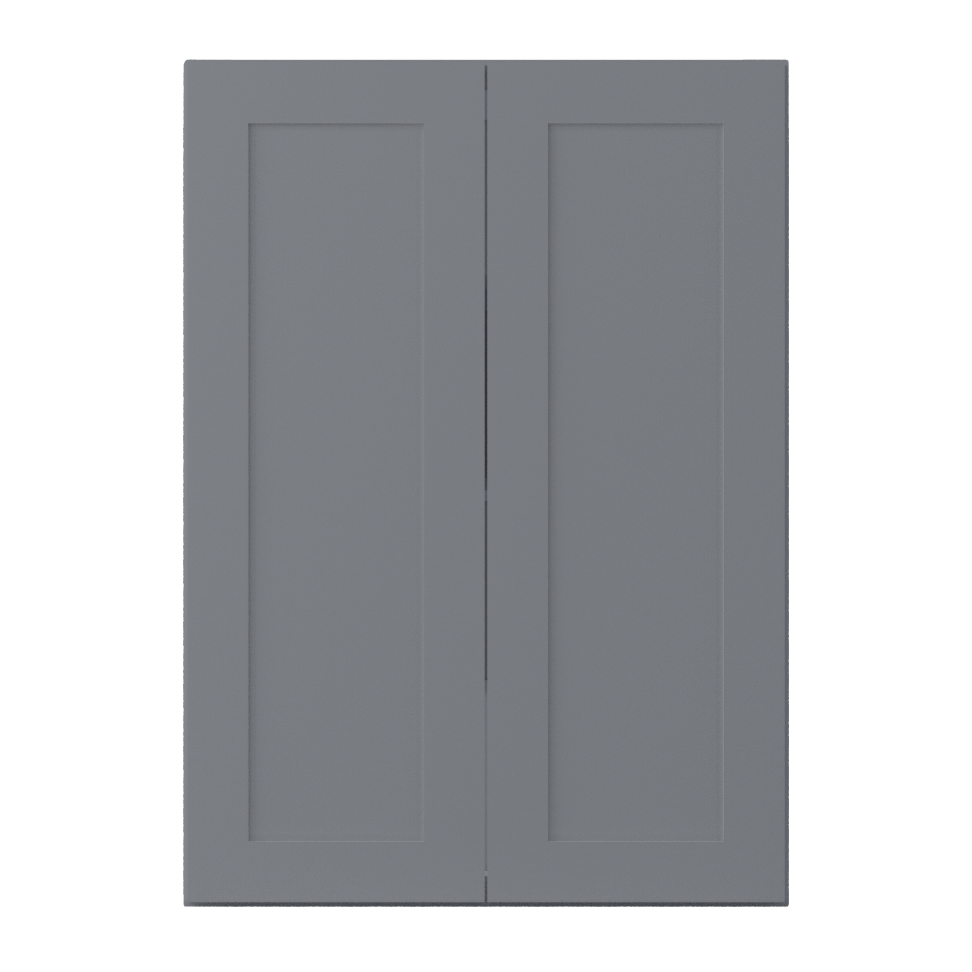 Wall Kitchen Cabinet W3042 Colonial Gray LessCare 30 in. width 42 in. height 12 in. depth - Kitchen Cabinets