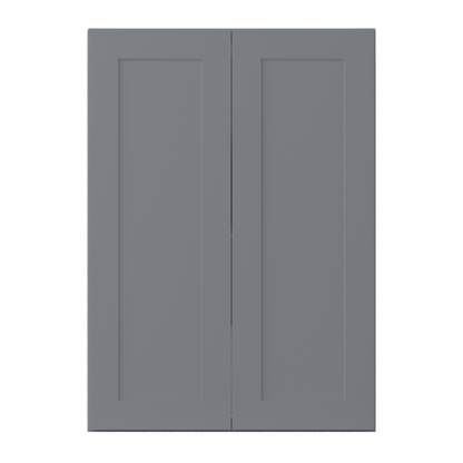 Wall Kitchen Cabinet W3042 Colonial Gray LessCare 30 in. width 42 in. height 12 in. depth - Kitchen Cabinets