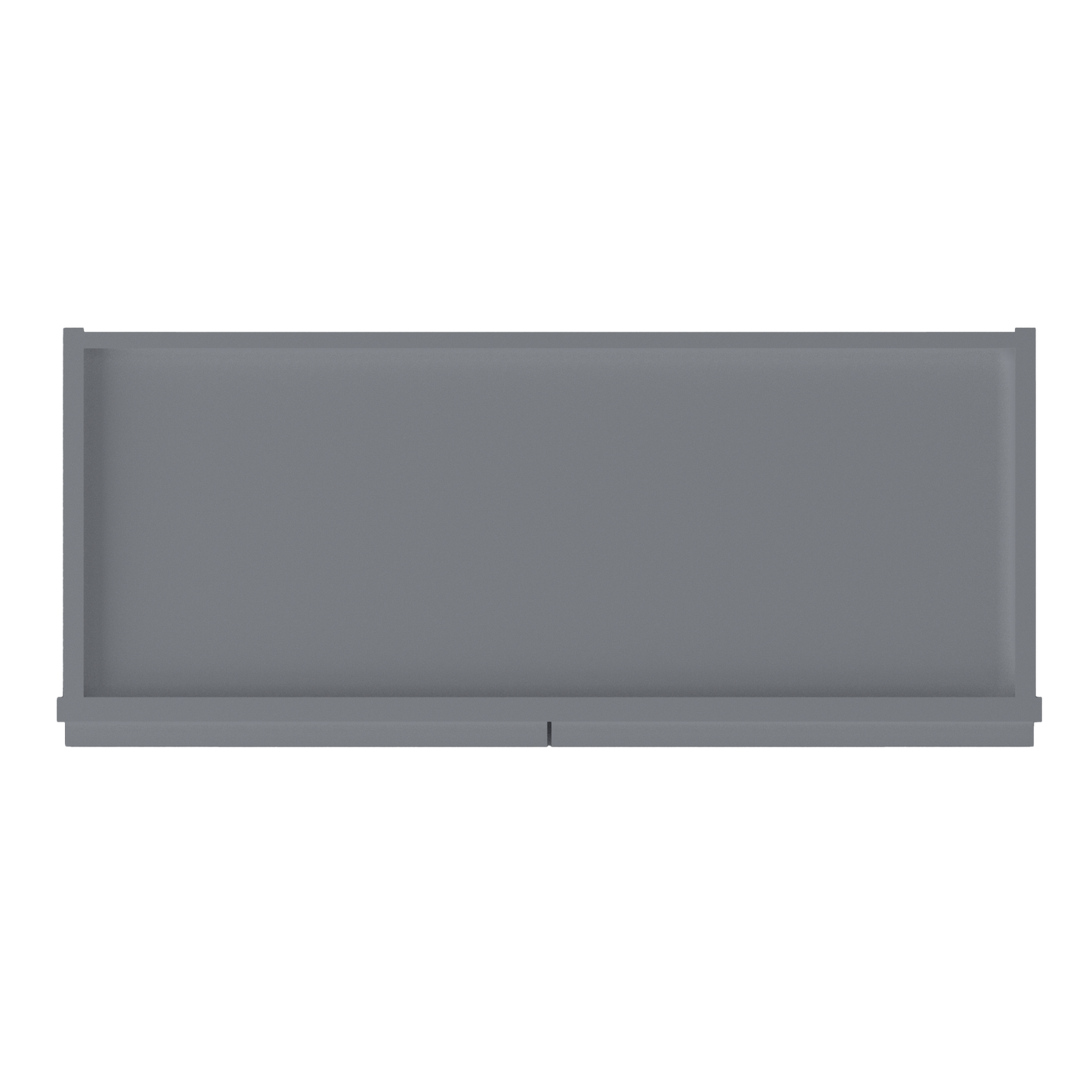 Wall Kitchen Cabinet W3042 Colonial Gray LessCare 30 in. width 42 in. height 12 in. depth - Kitchen Cabinets