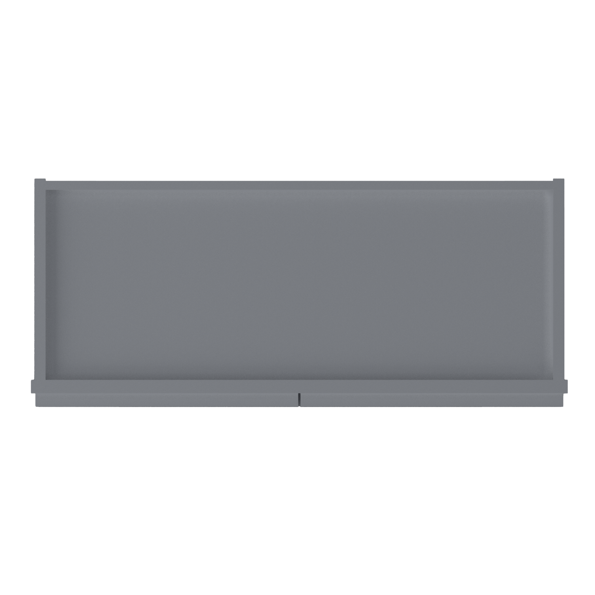 Wall Kitchen Cabinet W3042 Colonial Gray LessCare 30 in. width 42 in. height 12 in. depth - Kitchen Cabinets