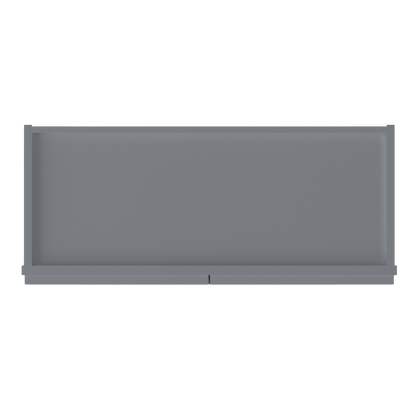 Wall Kitchen Cabinet W3042 Colonial Gray LessCare 30 in. width 42 in. height 12 in. depth - Kitchen Cabinets