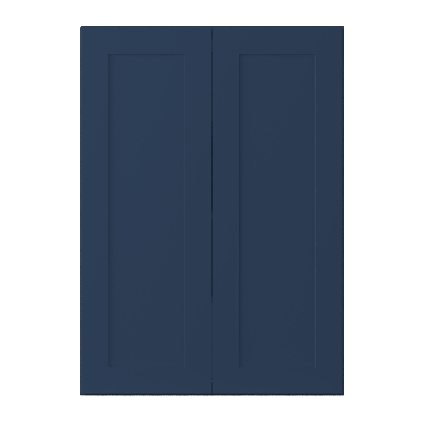 Wall Kitchen Cabinet W3042 Danbury Blue LessCare 30 in. width 42 in. height 12 in. depth - Kitchen Cabinets