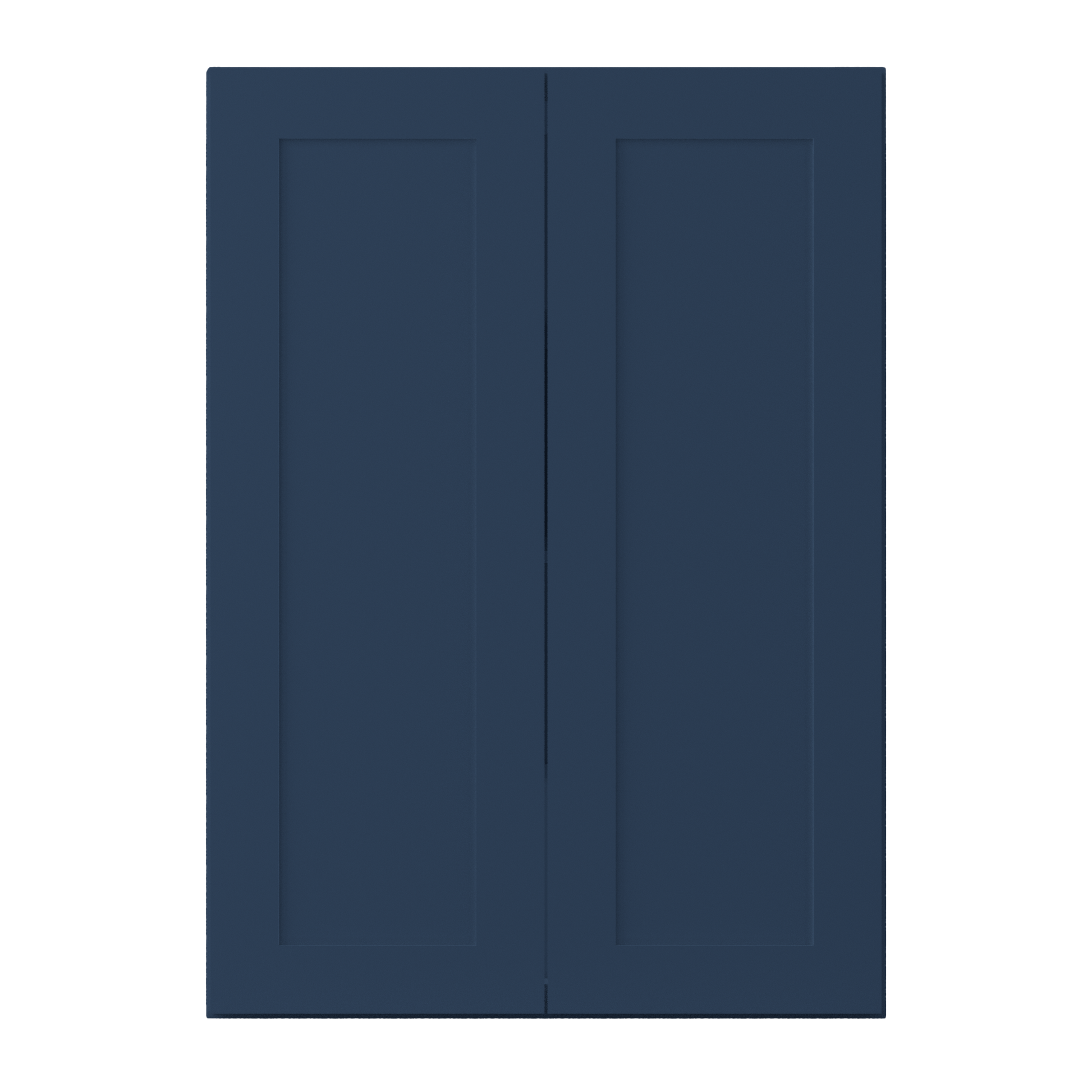 Wall Kitchen Cabinet W3042 Danbury Blue LessCare 30 in. width 42 in. height 12 in. depth - Kitchen Cabinets