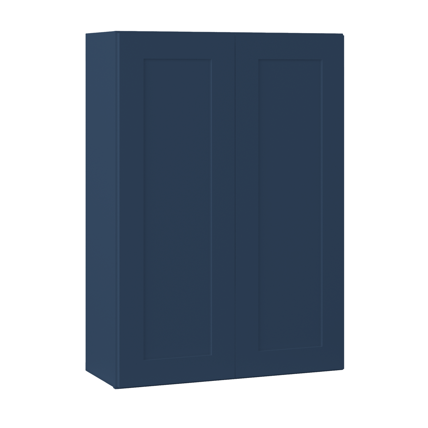 Wall Kitchen Cabinet W3042 Danbury Blue LessCare 30 in. width 42 in. height 12 in. depth - Kitchen Cabinets
