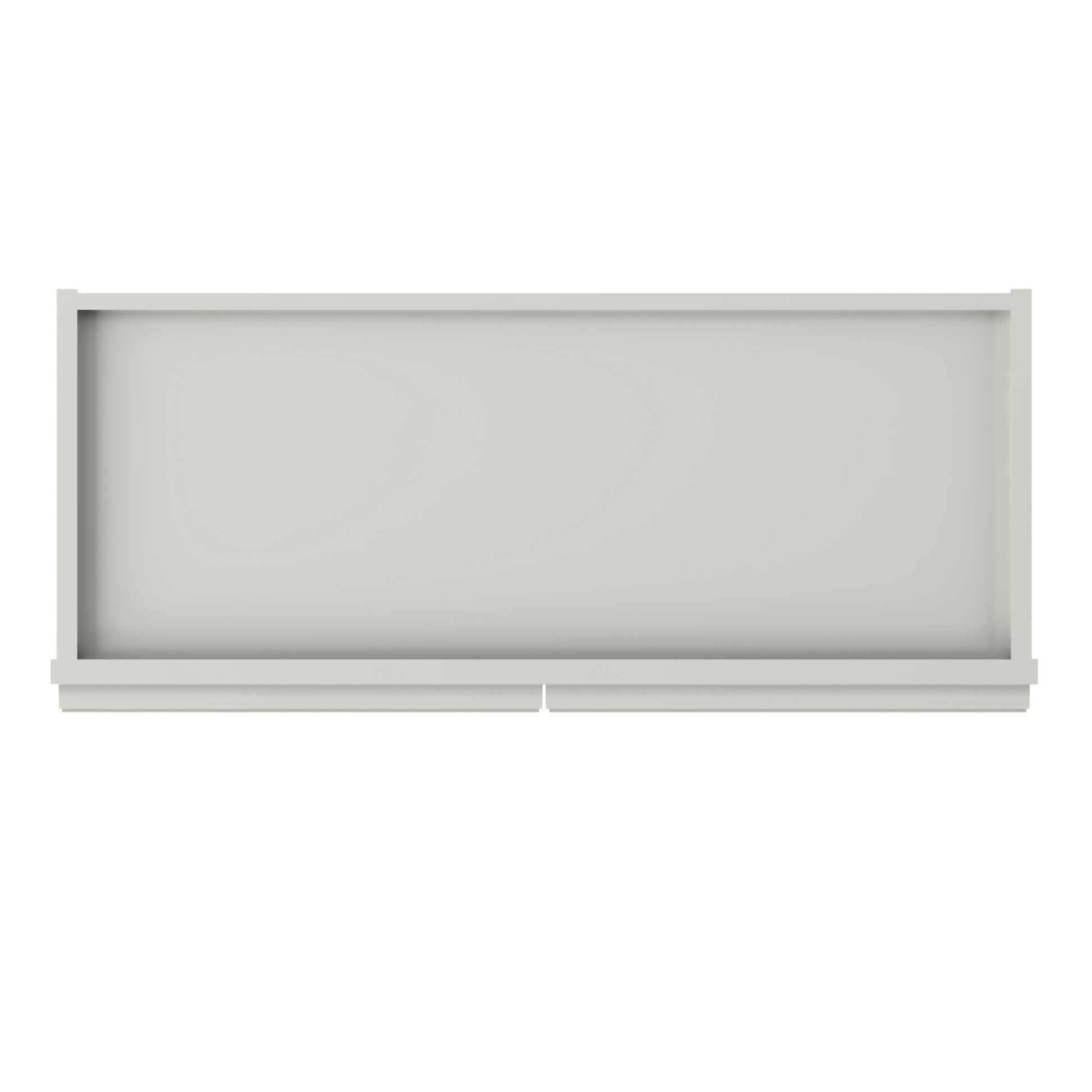 Wall Kitchen Cabinet W3042 Milan Pearl 30 in. width 42 in. height 12 in. depth - Kitchen Cabinets