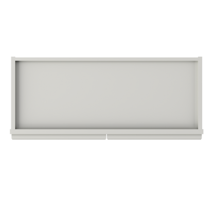 Wall Kitchen Cabinet W3042 Milan Pearl 30 in. width 42 in. height 12 in. depth - Kitchen Cabinets