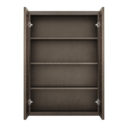 Wall Kitchen Cabinet W3042 Milan Slate 30 in. width 42 in. height 12 in. depth - Kitchen Cabinets