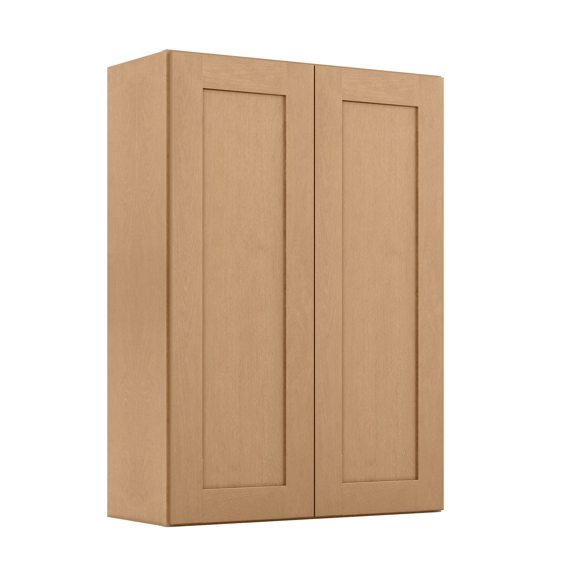 Wall Kitchen Cabinet W3042 Shaker Toffee LessCare 30 in. width 42 in. height 12 in. depth - Kitchen Cabinets