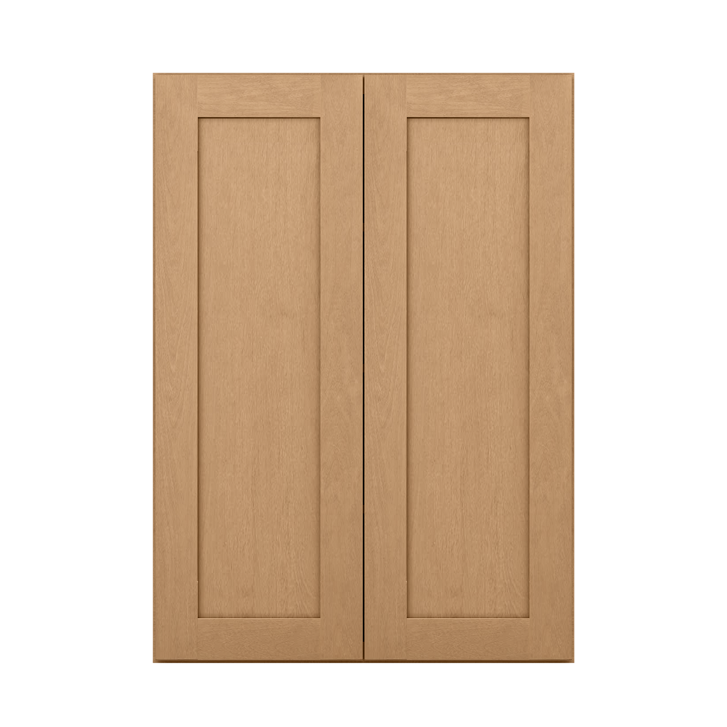 Wall Kitchen Cabinet W3042 Shaker Toffee LessCare 30 in. width 42 in. height 12 in. depth - Kitchen Cabinets
