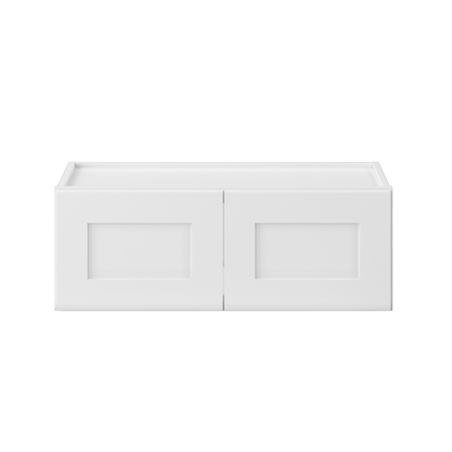 Wall Kitchen Cabinet W3312 Alpina White LessCare 33 in. width 12 in. height 12 in. depth - Kitchen Cabinets