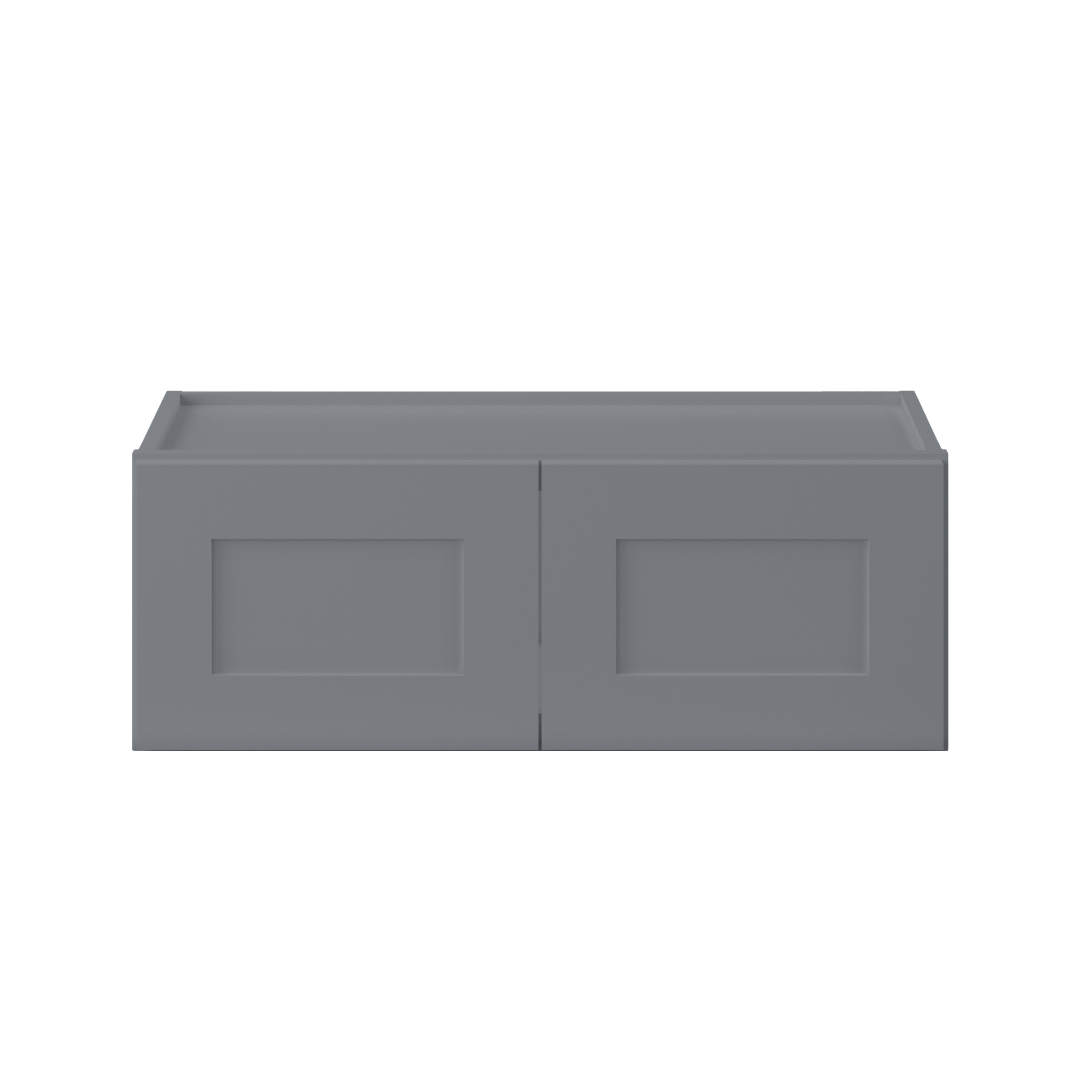 Wall Kitchen Cabinet W3312 Colonial Gray LessCare 33 in. width 12 in. height 12 in. depth - Kitchen Cabinets