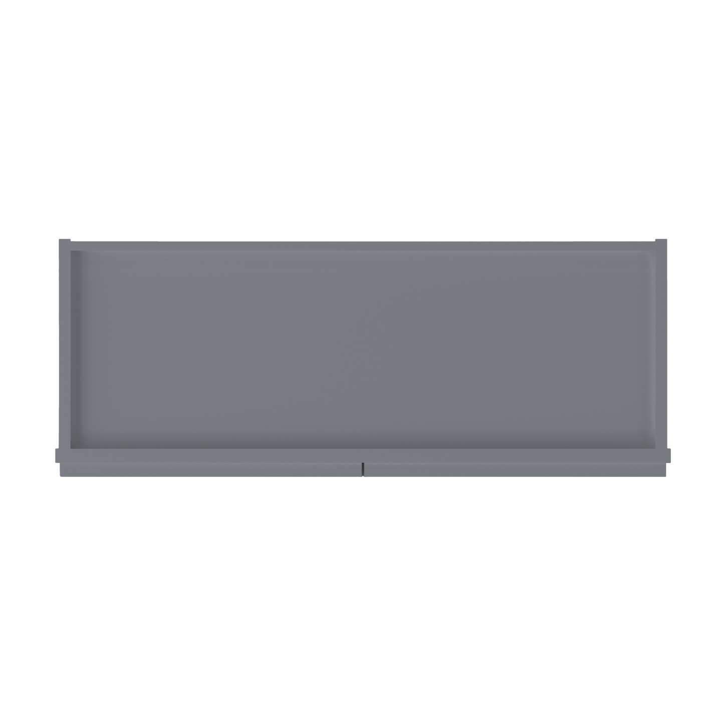 Wall Kitchen Cabinet W3312 Colonial Gray LessCare 33 in. width 12 in. height 12 in. depth - Kitchen Cabinets