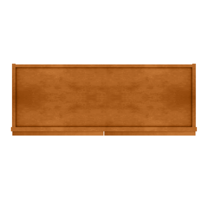 Wall Kitchen Cabinet W3312 Newport LessCare 33 in. width 12 in. height 12 in. depth - Kitchen Cabinets