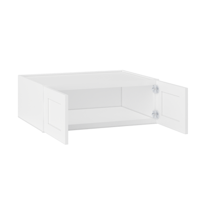 Wall Kitchen Cabinet W331224 Alpina White LessCare 33 in. width 12 in. height 24 in. depth - Kitchen Cabinets