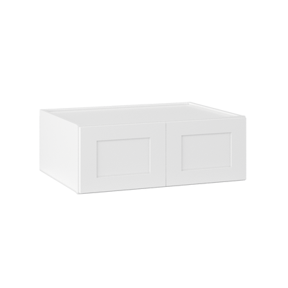 Wall Kitchen Cabinet W331224 Alpina White LessCare 33 in. width 12 in. height 24 in. depth - Kitchen Cabinets