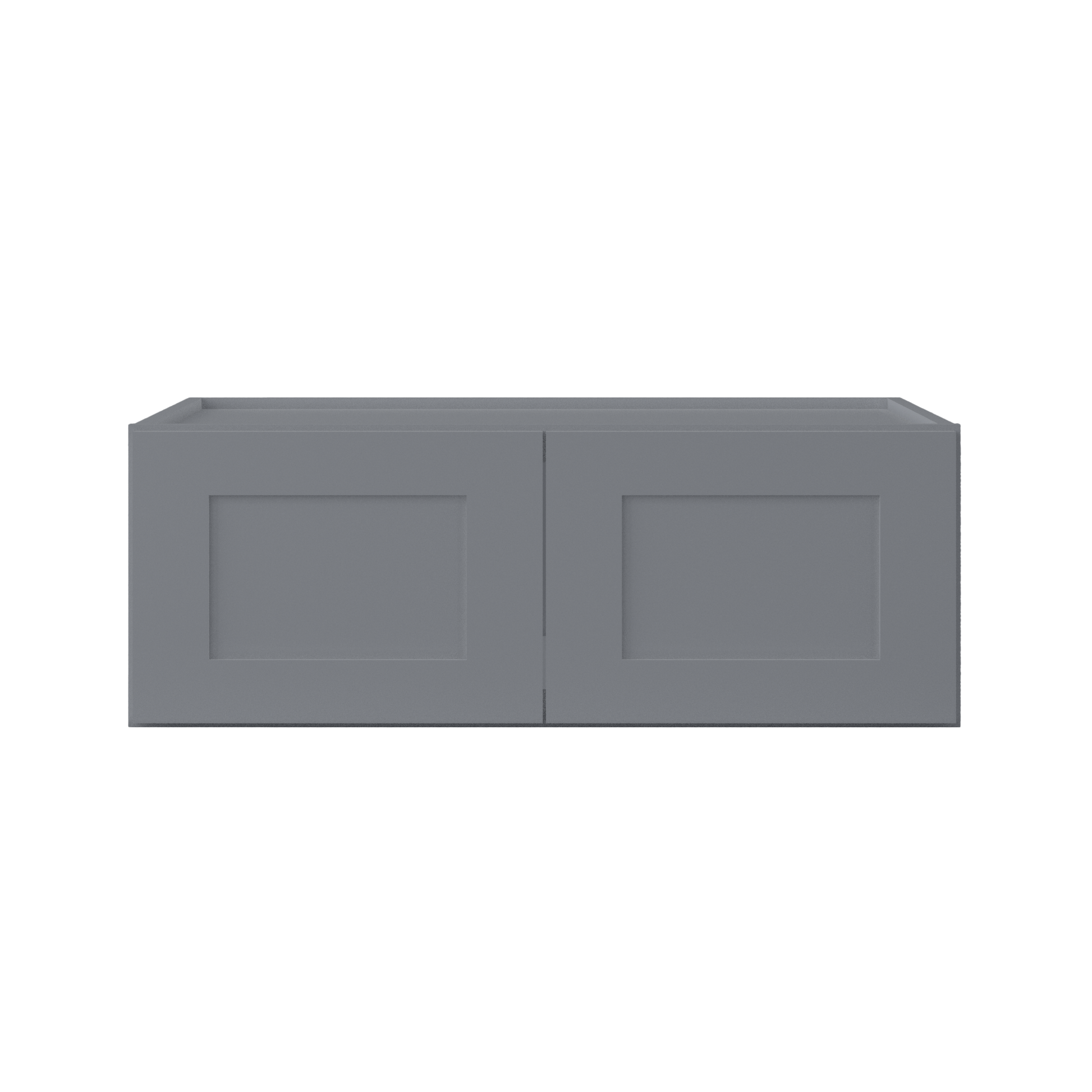 Wall Kitchen Cabinet W331224 Colonial Gray LessCare 33 in. width 12 in. height 24 in. depth - Kitchen Cabinets