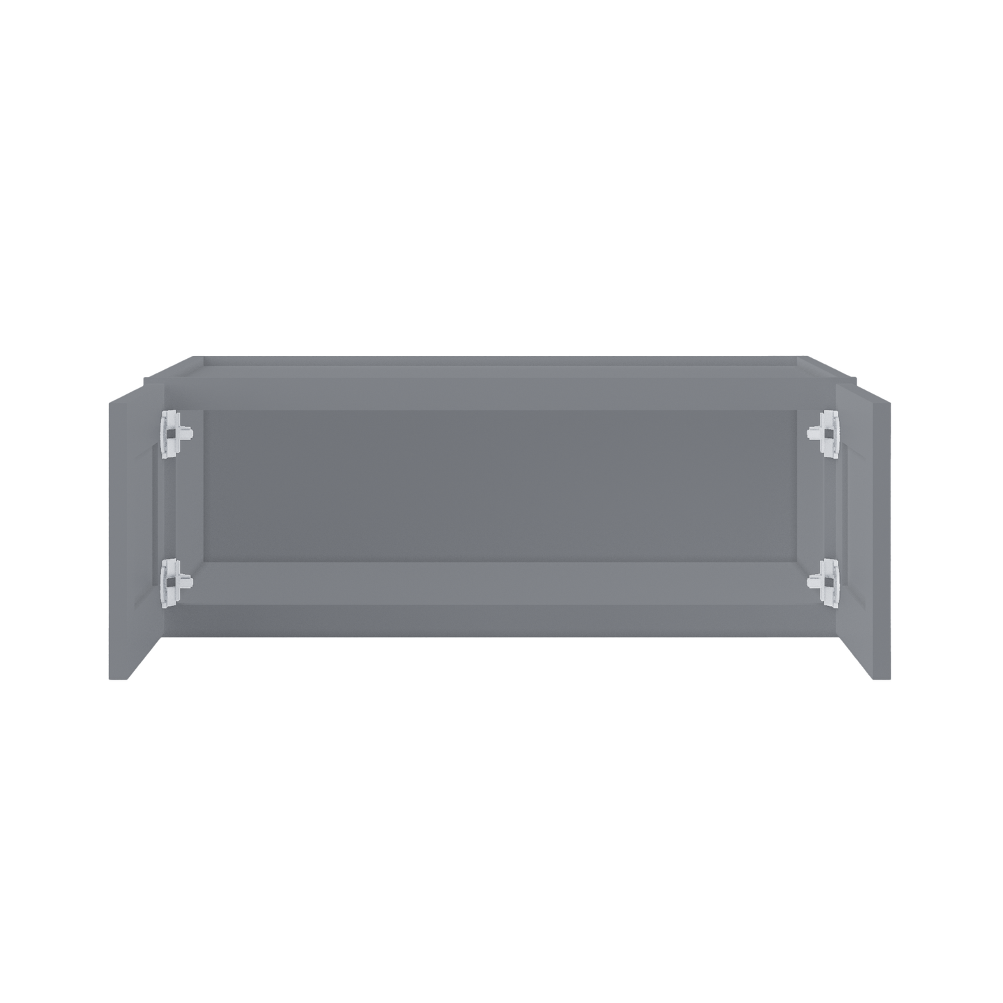 Wall Kitchen Cabinet W331224 Colonial Gray LessCare 33 in. width 12 in. height 24 in. depth - Kitchen Cabinets