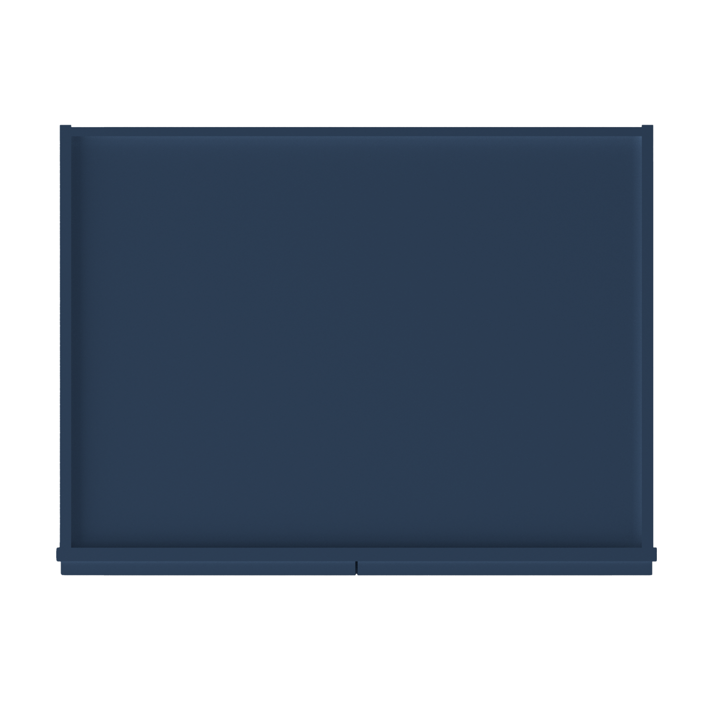 Wall Kitchen Cabinet W331224 Danbury Blue LessCare 33 in. width 12 in. height 24 in. depth - Kitchen Cabinets