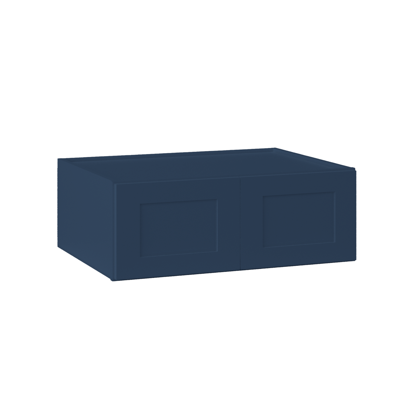 Wall Kitchen Cabinet W331224 Danbury Blue LessCare 33 in. width 12 in. height 24 in. depth - Kitchen Cabinets